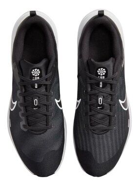 Nike Downshifter Running Shoe 12 Black, White Trim, Size 9 Women, 7.5 Men NEW